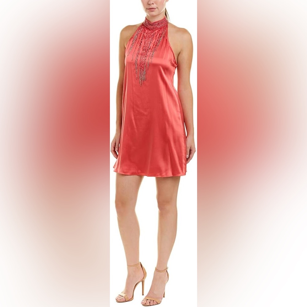 Haute Hippie Wanted Silk-Blend Cocktail Dress
